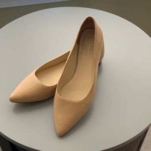Cole Haan Brenna skimmer gloss nude flats